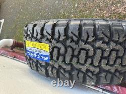 4x Jantes en alliage noires de style 6011 de Land Rover 20 pouces et nouveaux pneus tout-terrain