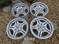 4x Style 68 BMW M SPORT 3 SERIES E46 JANTES EN ALUMINIUM 17 STAGGERED