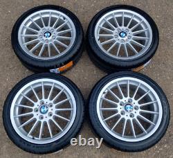 4x Véritables Roues en Alliage Staggered BMW E46 Style 32 Pneus 18 1095340 1095341