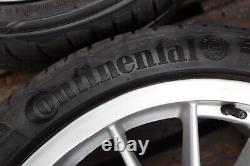 4x Véritables roues en alliage BMW E46 Style 32 à déport, pneus 18 1095340 1095341