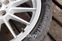 4x Véritables roues en alliage BMW E46 Style 32 à déport, pneus 18 1095340 1095341