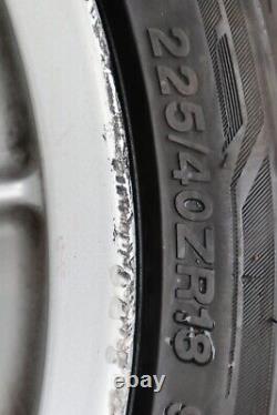 4x Véritables roues en alliage BMW E46 Style 32 à déport, pneus 18 1095340 1095341