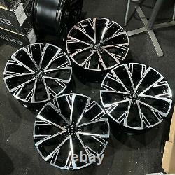 Affichage Ex 20 Audi 2022 Style Alliage Roues 9jx20 Et35 Audi A4 A5 A6 A7 Q3 Q5 +