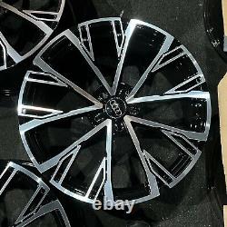 Affichage Ex 20 Audi 2022 Style Alliage Roues 9jx20 Et35 Audi A4 A5 A6 A7 Q3 Q5 +