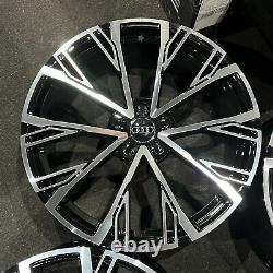 Affichage Ex 20 Audi 2022 Style Alliage Roues 9jx20 Et35 Audi A4 A5 A6 A7 Q3 Q5 +