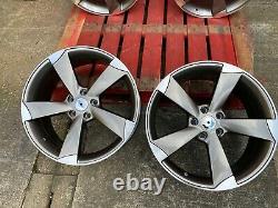 Audi A3 A4 A6 Q2 19 Rs6 Style Alloy Wheels Gun Poli Rs3 Rs4 Rs6 Ttrs Rotor