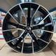 Audi A4 A5 A6 A7 A8 Q3 Q5 Noires Mf X4 20 Rs6-d Style Jantes En Alliage 9j Et35