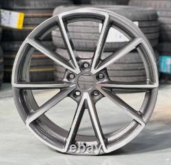 Audi A4 A6 Q2 Q3 TT x4 Jantes en Alliage Style RS4-C 19 5x112 8.5J Et40 GMF
