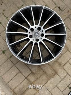 Authentiques Mercedes, lot de 4 jantes en alliage style turbine de 20 pouces