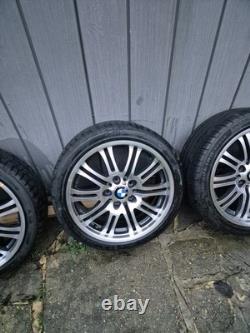 BMW E46 M3 JANTES EN ALUMINIUM D'ORIGINE STYLE 67 DÉCALÉES 8Jx18 9Jx18 5x120