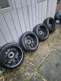 BMW E46 M3 JANTES EN ALUMINIUM D'ORIGINE STYLE 67 DÉCALÉES 8Jx18 9Jx18 5x120