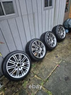 BMW E46 M3 JANTES EN ALUMINIUM D'ORIGINE STYLE 67 DÉCALÉES 8Jx18 9Jx18 5x120