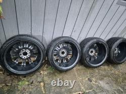 BMW E46 M3 JANTES EN ALUMINIUM D'ORIGINE STYLE 67 DÉCALÉES 8Jx18 9Jx18 5x120