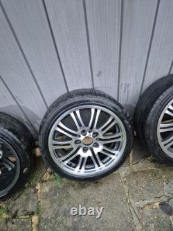 BMW E46 M3 JANTES EN ALUMINIUM D'ORIGINE STYLE 67 DÉCALÉES 8Jx18 9Jx18 5x120