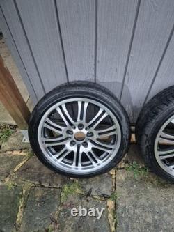 BMW E46 M3 JANTES EN ALUMINIUM D'ORIGINE STYLE 67 DÉCALÉES 8Jx18 9Jx18 5x120