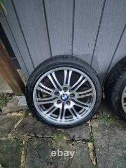 BMW E46 M3 JANTES EN ALUMINIUM D'ORIGINE STYLE 67 DÉPORTÉES 8Jx18 9Jx18 5x120