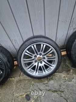 BMW E46 M3 JANTES EN ALUMINIUM D'ORIGINE STYLE 67 DÉPORTÉES 8Jx18 9Jx18 5x120