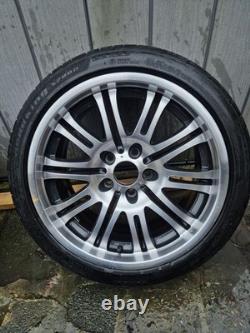 BMW E46 M3 JANTES EN ALUMINIUM D'ORIGINE STYLE 67 DÉPORTÉES 8Jx18 9Jx18 5x120