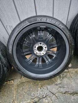 BMW E46 M3 JANTES EN ALUMINIUM D'ORIGINE STYLE 67 DÉPORTÉES 8Jx18 9Jx18 5x120