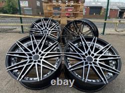 BMW SÉRIE 3 SÉRIE 4 SÉRIE 5 ADAPTATION JANTES EN ALUMINIUM STYLE 20 666m NOIR POLI