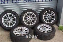BMW SÉRIE 5 E39 style 50 ESTATE ENSEMBLE DE 5 JANTES EN ALUMINIUM 16 AVEC PNEUS envoi