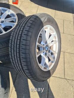 BMW SÉRIE 5 E39 style 50 ESTATE ENSEMBLE DE 5 JANTES EN ALUMINIUM 16 AVEC PNEUS envoi