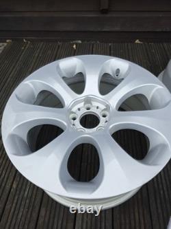 BMW SERIE 6 (E63/E64) 19 JANTES EN ALUMINIUM ARGENT ÉLLIPSOÏDALES STYLE 121 AUTHENTIQUES x 5