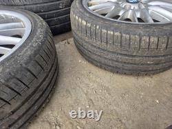 BMW Série 3 E46 M Sport 18 Jantes en Alliage Authentiques Style MV1 Échelonnées 4x Jantes