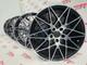 Bmw S&eacute;rie 3 Jantes Alliage 19 Pouces Style 666m Noires Polies 5x120 F30, F31