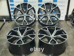 Bmw 21'' Inch X5 / X6 741m Style Alloy Wheels M Sport- E70/e71/f15/f16 Set Of 4