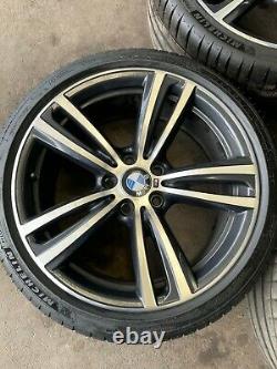Bmw Série 3&4 F30 F3x 19 Style 442m Orbit Grey Alloy Wheels & Pneus Michelin