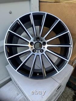 ENSEMBLE DE 4 ROUES EN ALUMINIUM STYLE TURBINE 20 5X112 POUR MERCEDES