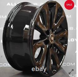 Ensemble de 4 jantes en alliage noir de 20 pouces Genuine Range Rover L405 Vogue Style 5002