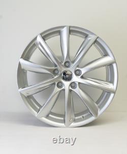 Ensemble de 4 roues en alliage de style 19 pouces pour Tesla Model S, 5x120.