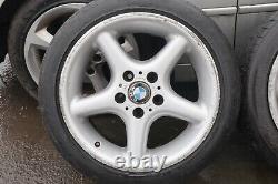 Ensemble de 4 véritables roues en alliage BMW 17 Style 18 OEM 8J ET20 E34 Z3M 1182300