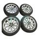 Ensemble De Jantes En Alliage Style 95 Pour Bmw Série 7 730ld E66 6753241 6753242