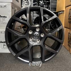 Ex-Démonstration 18 VW Golf Edition35 Style Jantes en Alliage Grises Golf Caddy Tiguan +