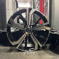 Ex-Démonstration 19 Roues en Alliage Polie Noir Brillant Style R Design Volvo V40 C30 + plus