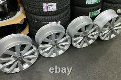 Ex Display 18 Vw T5 T6 Style D'alliage Springfield Roues 5x120 Et45 65.1cb