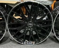 Ex Display 19 Audi S-line Style Alloy Wheels 8.5jx19 Et45 Audi A3 A4 +plus