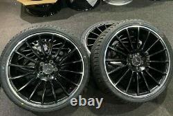 Ex Display 19 Mercedes Amg Style Alloy Wheels And 235/35/19 Pneus Classe A/b Cla