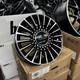 Exposition 16 Jantes Fiat 500 Abarth Style Noires Et Alliage Poli 6.5jx16 4x98 Et35