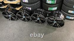 Exposition 18 Jantes en Alliage Polies Gloss Black Style R Design Volvo V40 C30 + plus