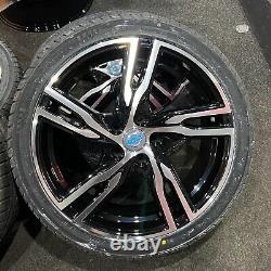 Exposition 18 Volvo V40 C30 R design Style Jantes en alliage noires et pneus 225/40/18
