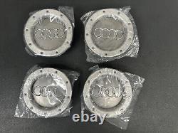 JANTES EN ALUMINIUM ARGENT DE STYLE RS4 9 BRANCHES 18 POUCES POUR AUDI TT MK1 X4 Répliques État Neuf