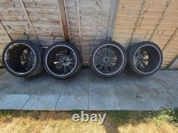 Jantes alliage BMW Style 375 de 22 pouces avec pneus Pirelli P0 x4