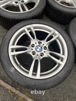 Jantes alliage BMW Style 400M 18 pouces et pneus toutes saisons Continental