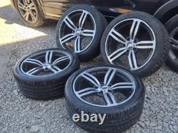 Jantes alliage BMW style 18 pouces 5x120 avec pneus 7M++
