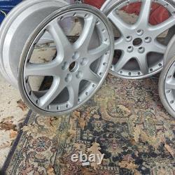 Jantes alliage Jaguar Monaco BBS 18 pouces style X4. Entièrement restaurées, jamais utilisées