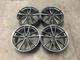 Jantes En Alliage 18 Pouces Style Pretoria Golf R, Finition Gris Canon De Fusil Brillant, Mk5 Mk6 Mk7 Mk7.5 Audi A3